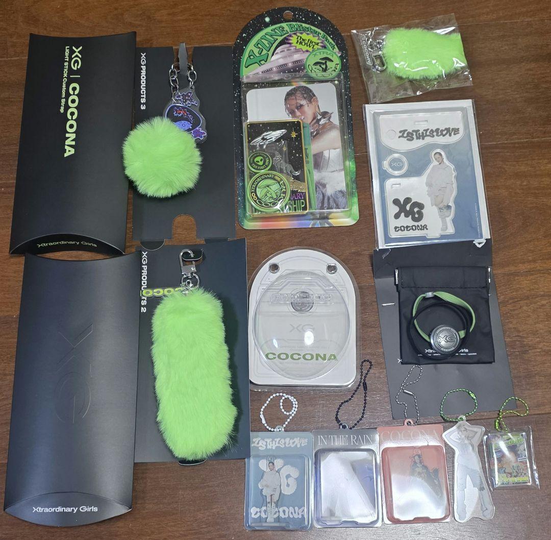 XG COCONA グッズセット