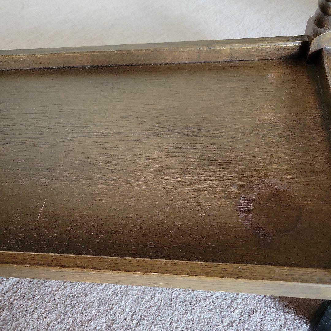 豊田たんす　オーク材　ワゴン　希少　無垢材