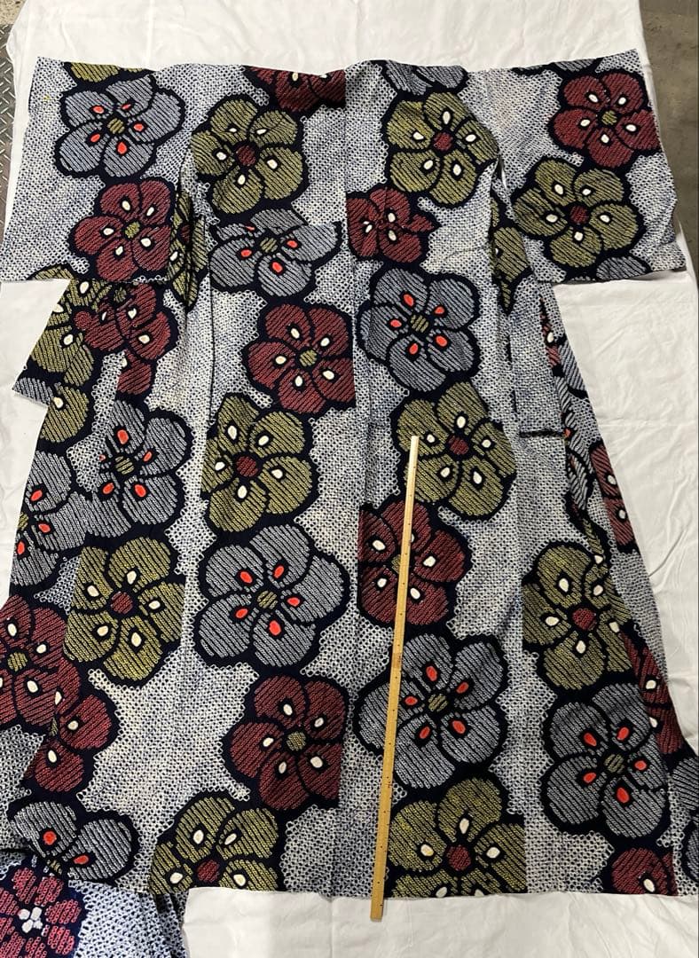 2 9 絞り浴衣　リメイク用　まとめて