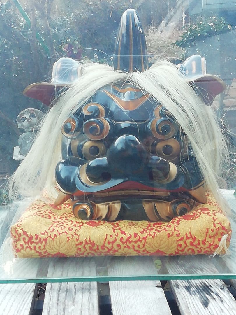 お神楽 耐熱性ガラスケース入り/ 悪い悪の神から守ってくれる