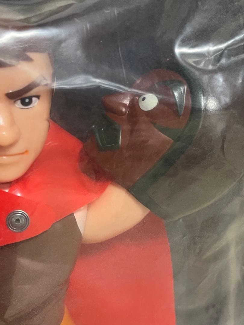 メディコムトイ　電人タイガーマスク　ミスター不動　アニメ版ソフビ　フィギュア