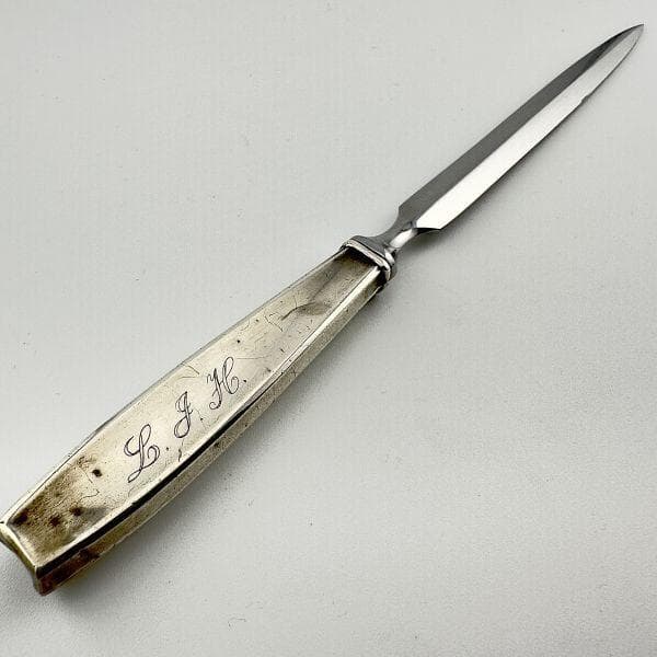 M1284 Vintage 1960's 純銀 WEBSTER レターオープナー