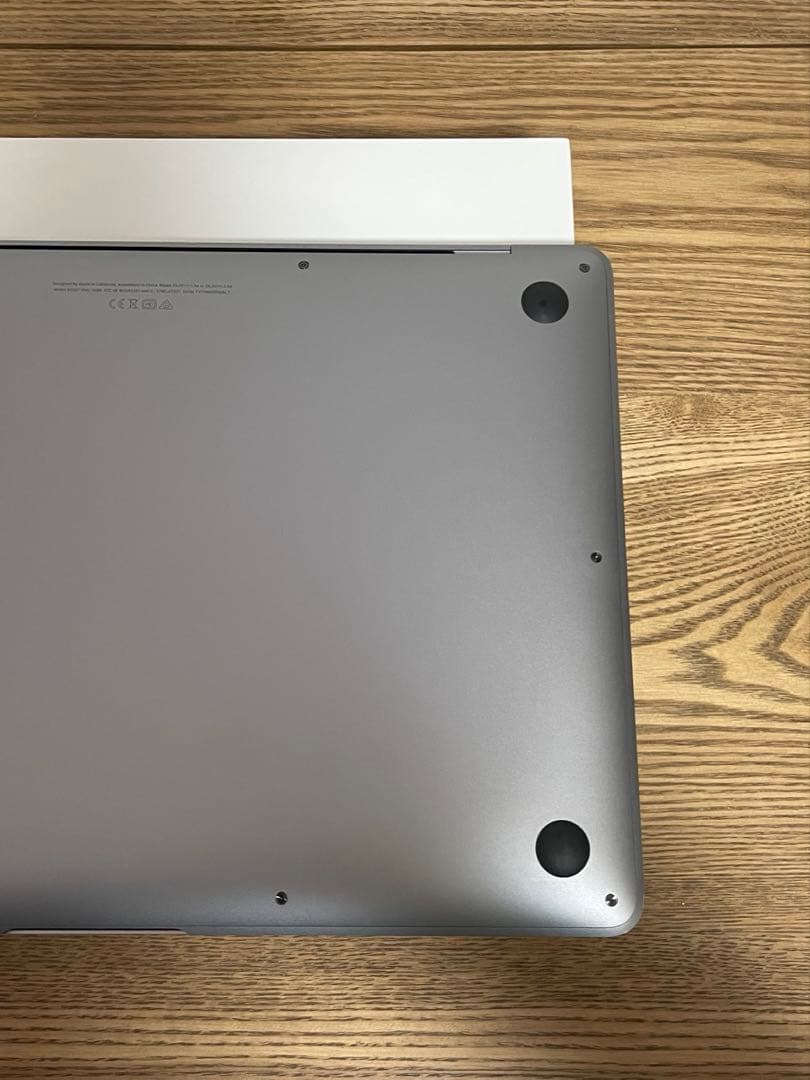 MacBook Air スペースグレー 本体 16GB/512GB箱、充電器付き
