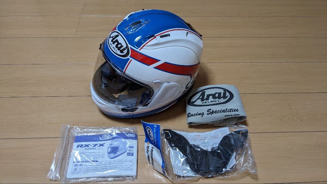 新品　Arai アライ　RX-7X ケビンシュワンツモデル　フルフェイス