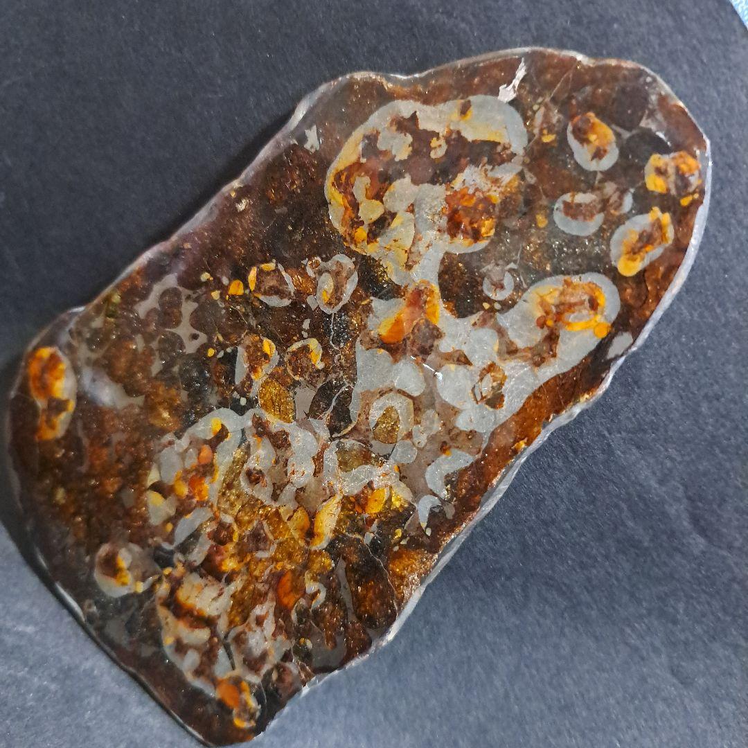 ケニア産　セリコで発見 パラサイト隕石　石鉄隕石