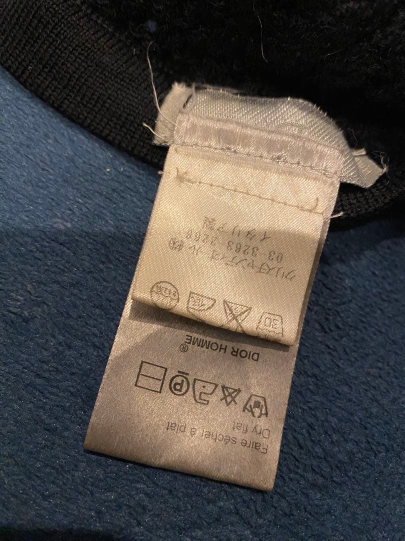 Dior Homme ネックウォーマー ブラック