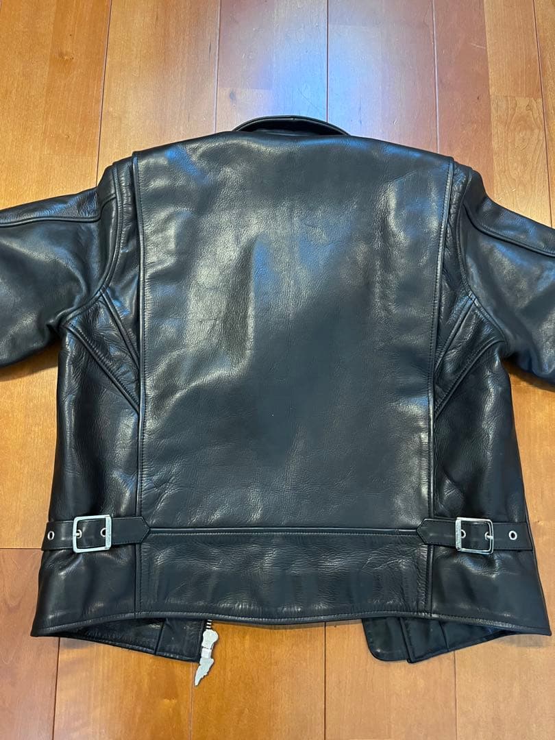 ハーレーダビッドソン 本革 ライダースLサイズ 90s HDC YKK10