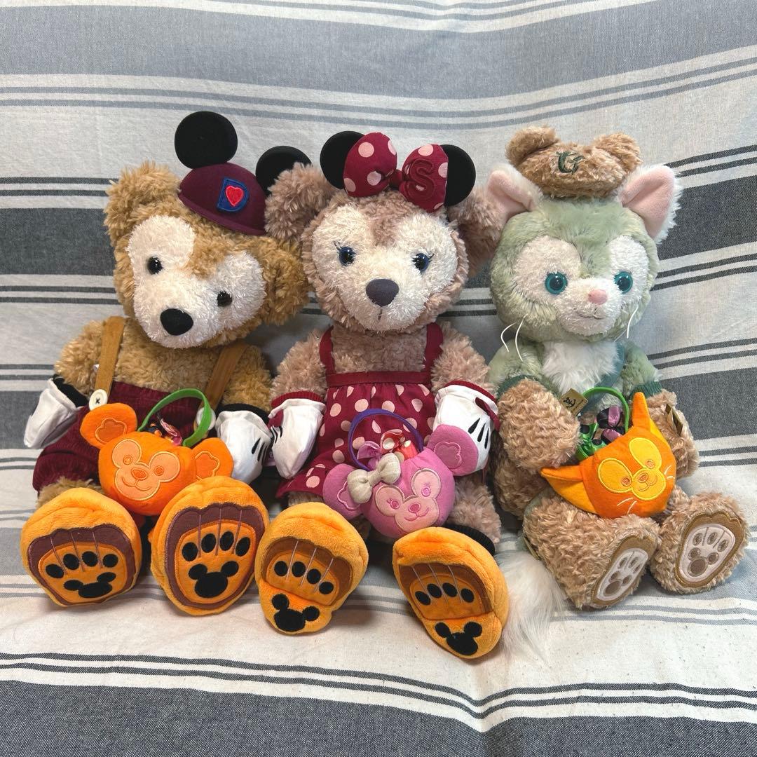 ★ダッフィー★2015 ぬいぐるみとコスチュームセット！ミッキーミニーコーデ