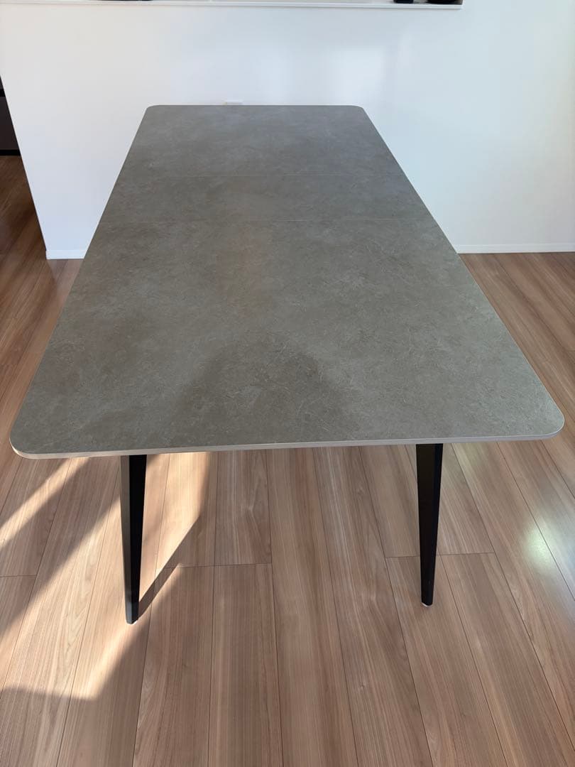 【元値約20万円】セラミック　伸縮式ダイニングテーブル