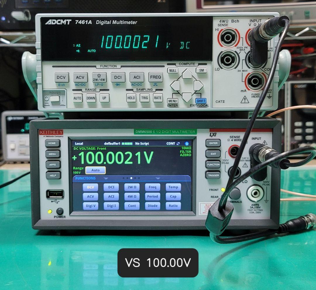 週末値引　ADCMT 7461A 6.5桁 DIGITAL MULTIMETER