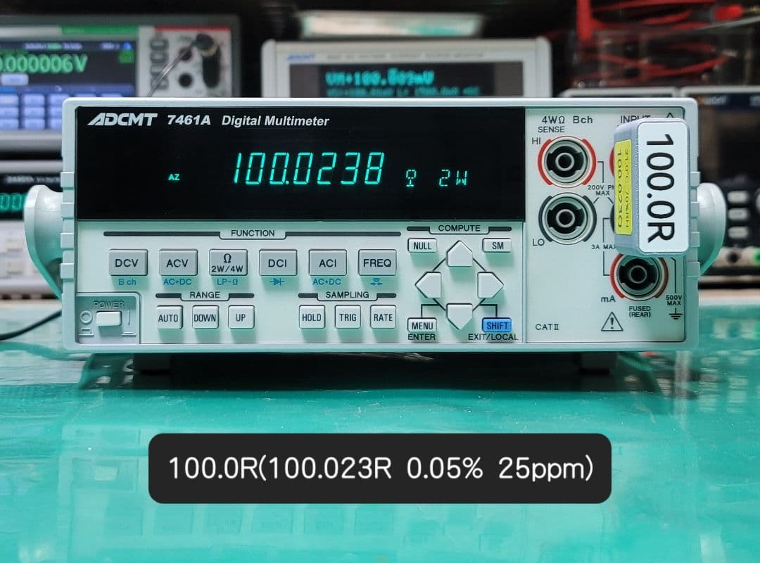 週末値引　ADCMT 7461A 6.5桁 DIGITAL MULTIMETER