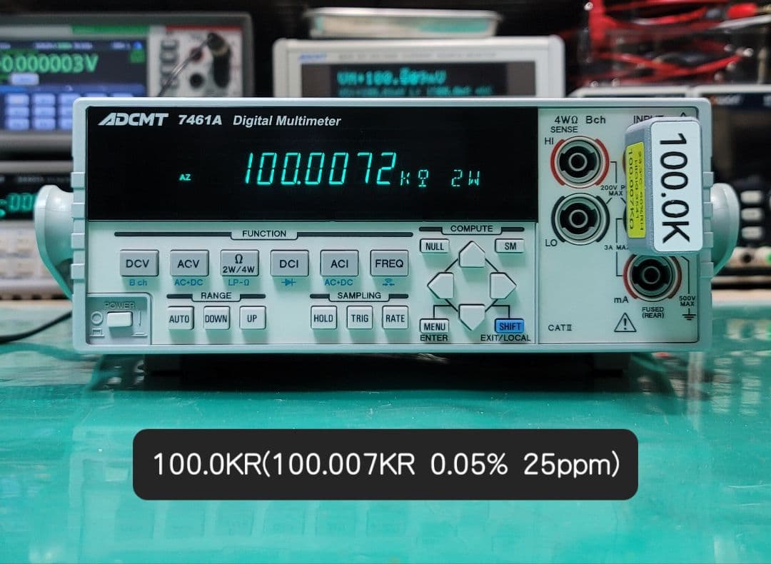 週末値引　ADCMT 7461A 6.5桁 DIGITAL MULTIMETER