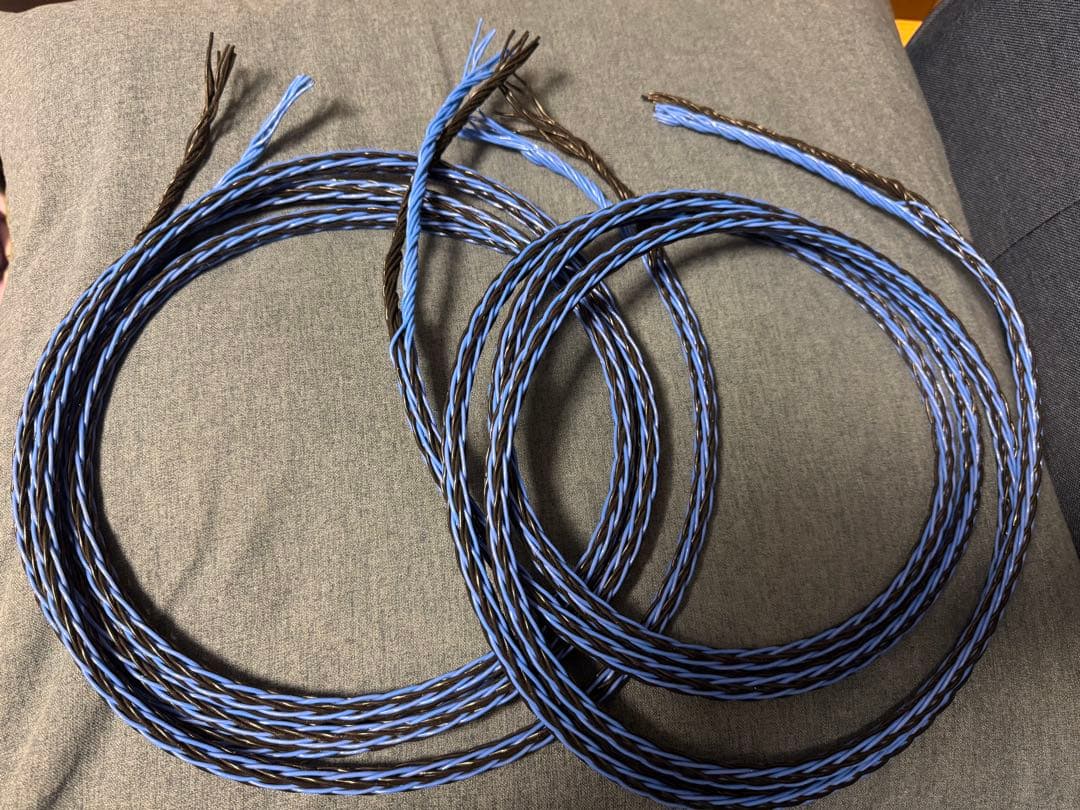 KIMBERスピーカーケーブル8TC 3m×2本組