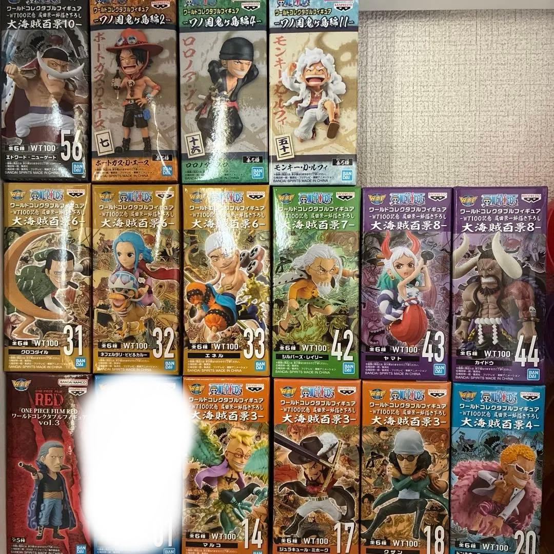 「早い者勝ちです」ワンピース ワーコレ フィギュア16体セット