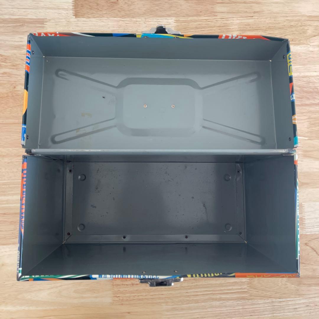 60's カレッジ　ペナント　レコードボックス　ヴィンテージ