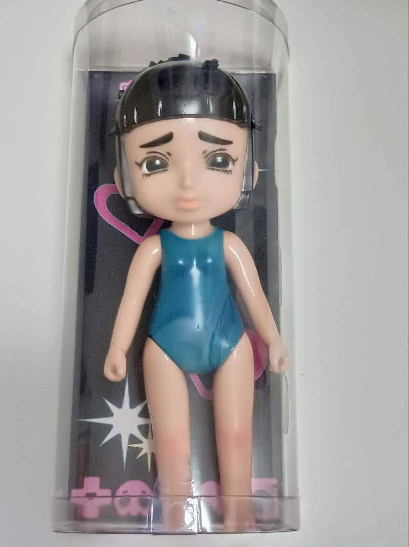 五寸釘玩具 藁人形ちゃん わらにんぎょうちゃん　ソフビ フィギュア