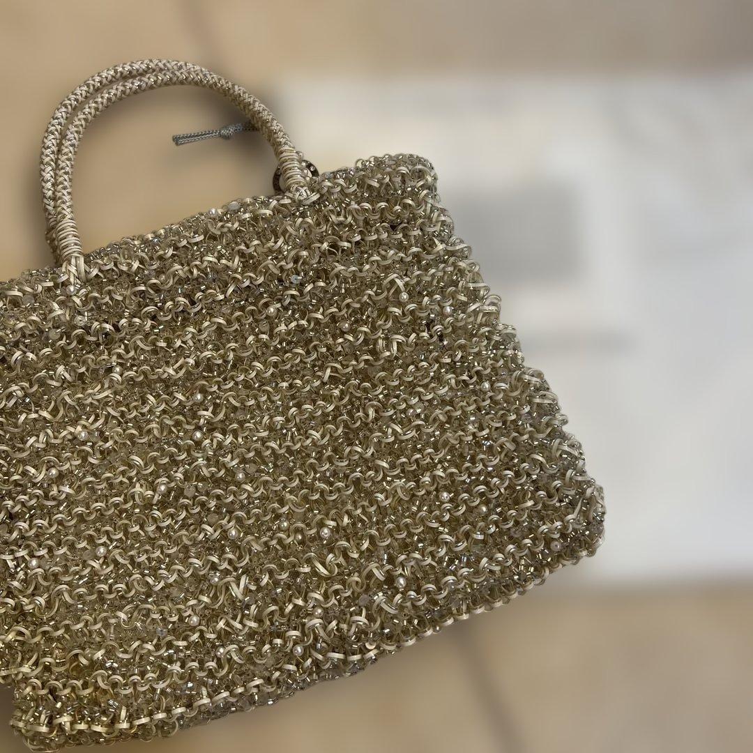 【neko】日本未発売品アンテプリマ ワイヤーグリッター ハンドバッグ