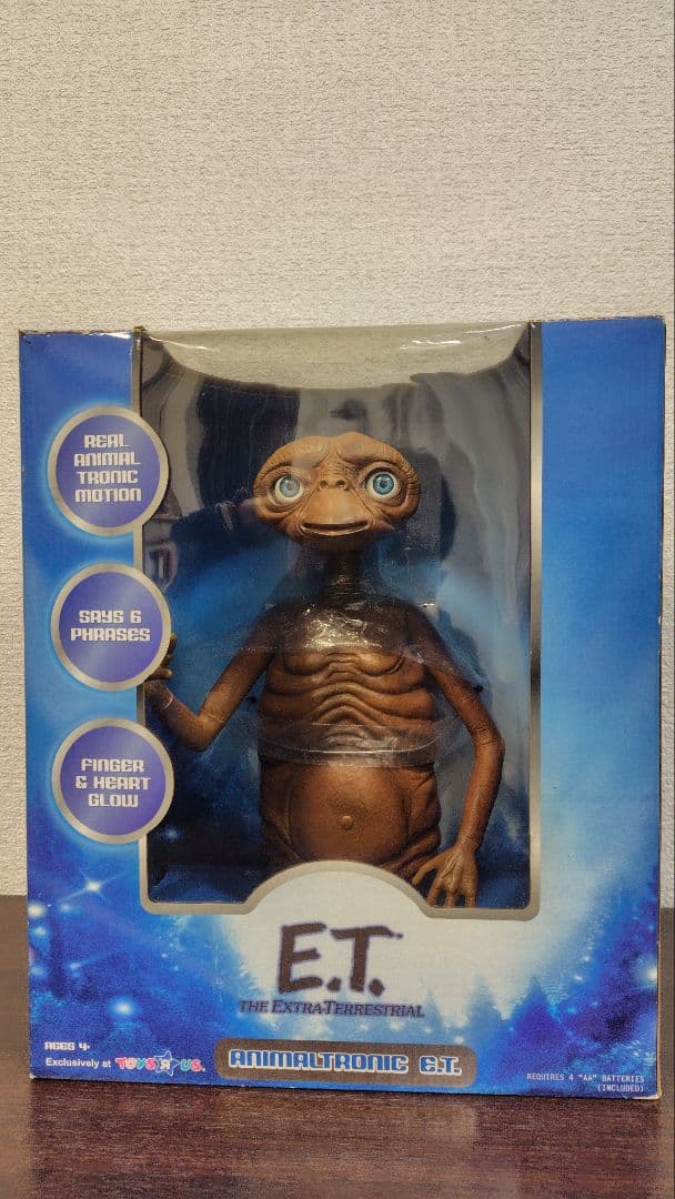 c*e様 E.T. アニメトロニック トーキングフィギュア 日本トイザらス 美品