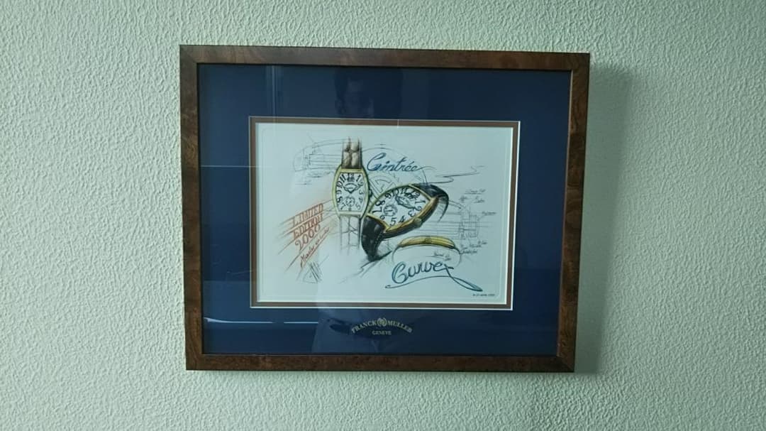 【貴重】フランクミュラー FRANCK MULLER 絵画 ①