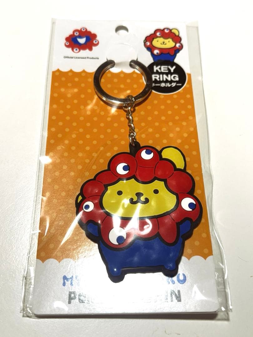 ミャクミャクなりきりぬいぐるみポムポムプリン カラビナ付きぬいぐるみキーホルダー