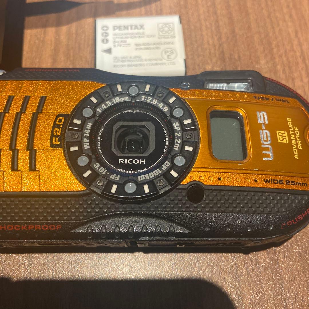 PENTAX WG-5 防水デジタルカメラ