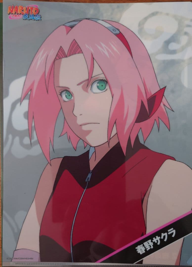 劇場版NARUTOナルト疾風伝絆 LAWSONキャラクタークリアファイルセット