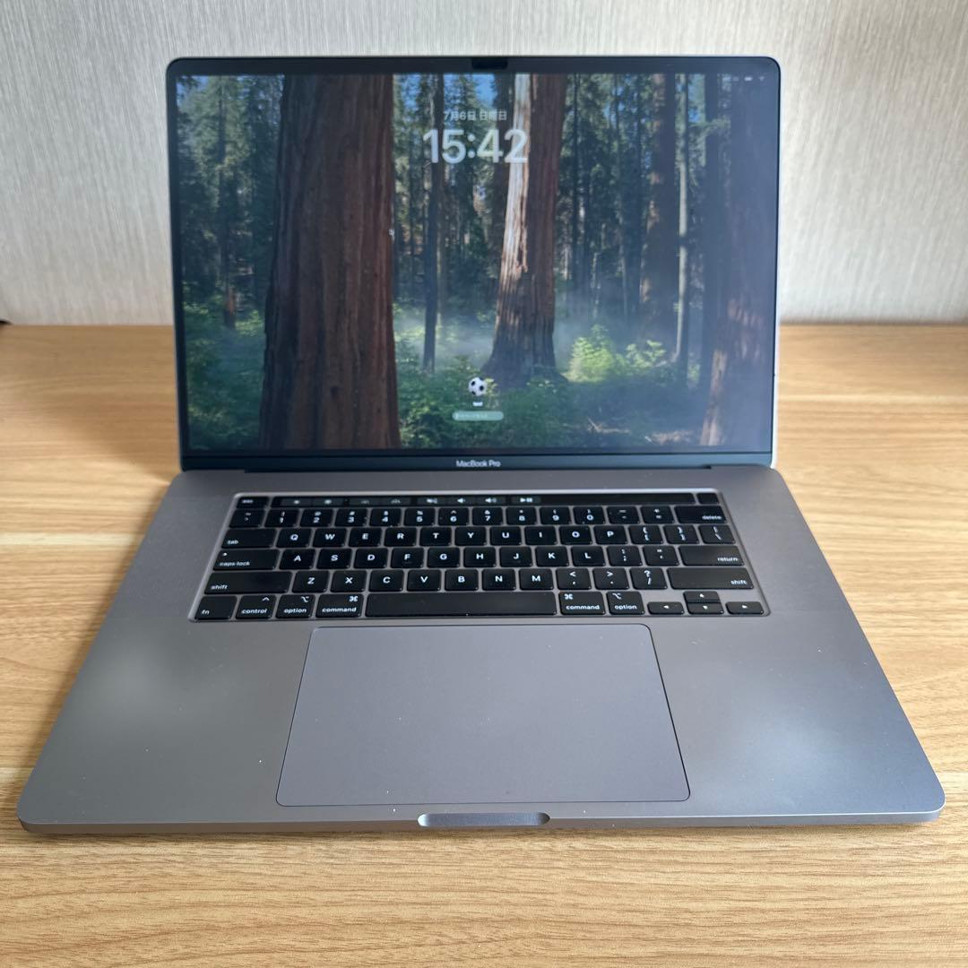 【美品】MacBookPro 16インチ 2019（64GB/1TB）動画編集可