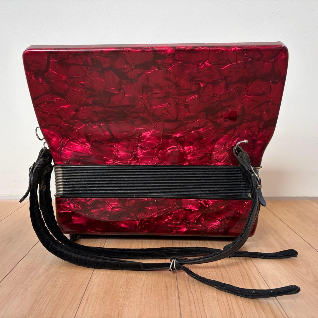 HOHNER AMICA Ⅲ 96 アコーディオン 96ベース ホーナー 赤