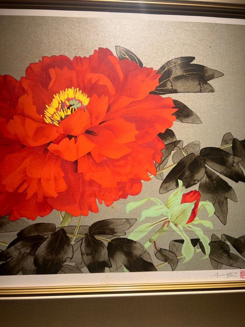 中島千波【華】200限定　lithograph