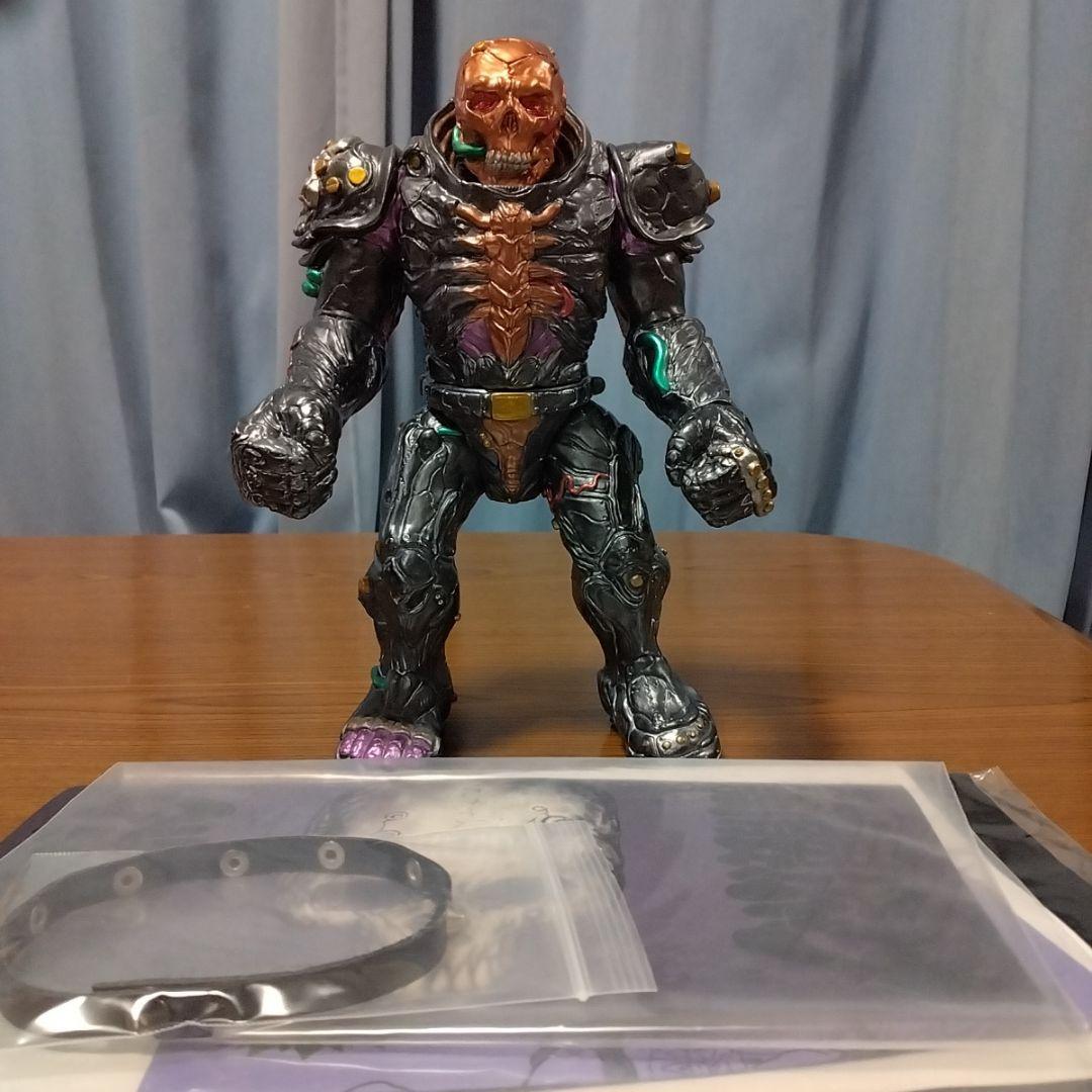 三毛玩具　髑髏ボーグ　塗装済　黒素体　インディーズ