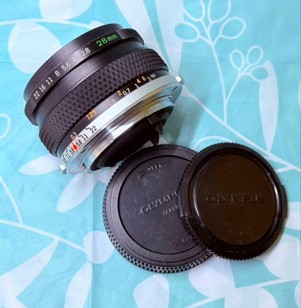 Olympus Zuiko MC AUTO-W 28mm F2.8 各種動作良好