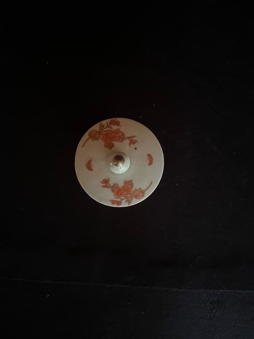 古伊万里　金襴手　蓋付器　骨董　アンティーク