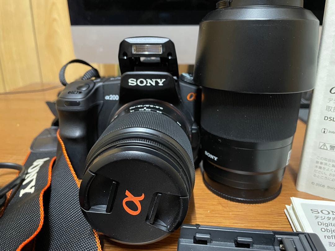 SONY α200 デジタル一眼レフカメラ 本体