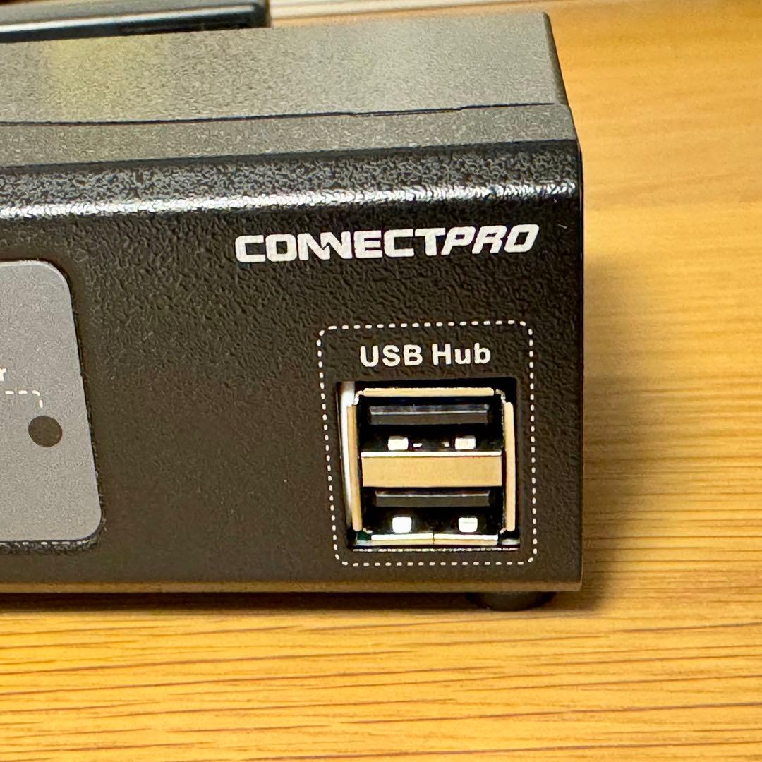 CONNECTPRO UR-12 2ポート KVMスイッチ