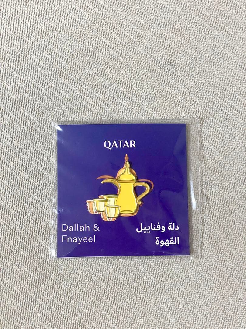 激レア　【VIPのみ】非売品　カタール　万博　ピンバッジ　未使用