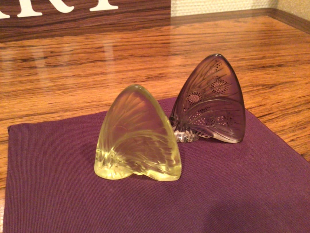 ルネ・ラリック　「カシェ」PAPILLON. 1919年のモデル　超美品