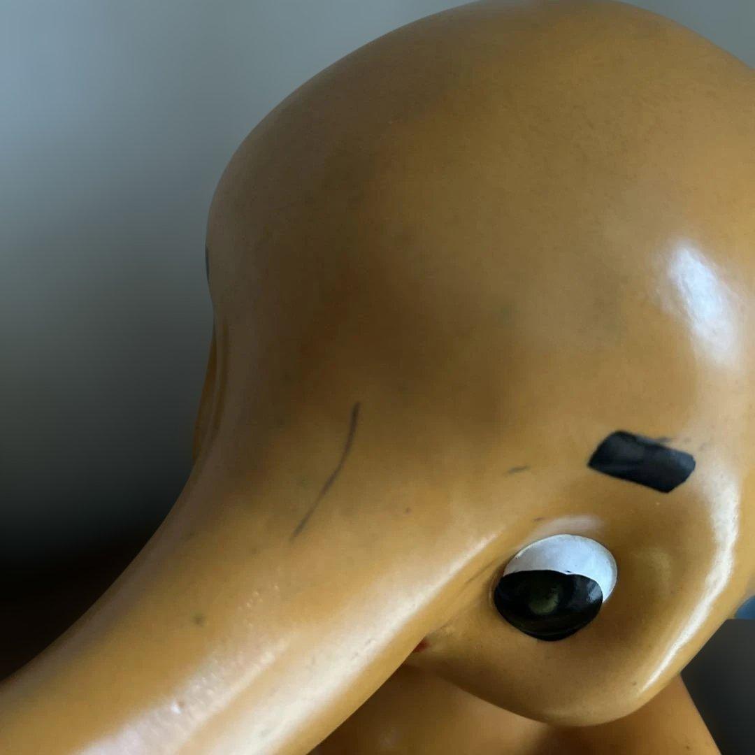 サトちゃん 佐藤製薬くすりはサトウ 古物 ソフビ カウンターサイズ