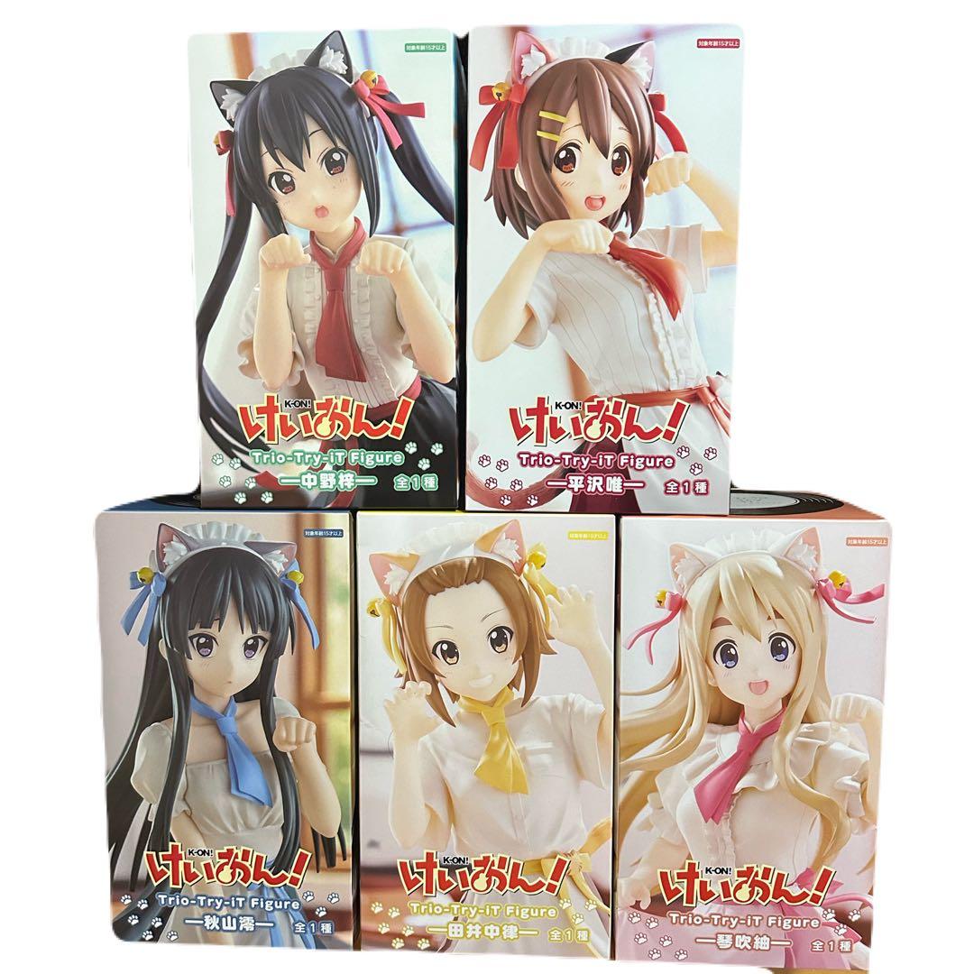 新品未開封 けいおん！ フィギュア 5体セット