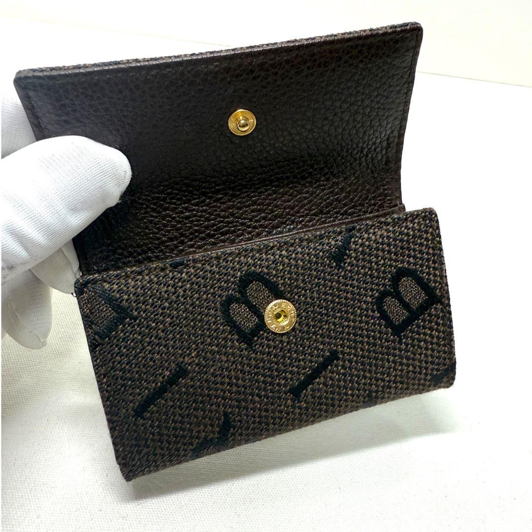 【新品未使用】ブルガリ BVLGARI 6連キーケース ダークブラウン 専用箱付