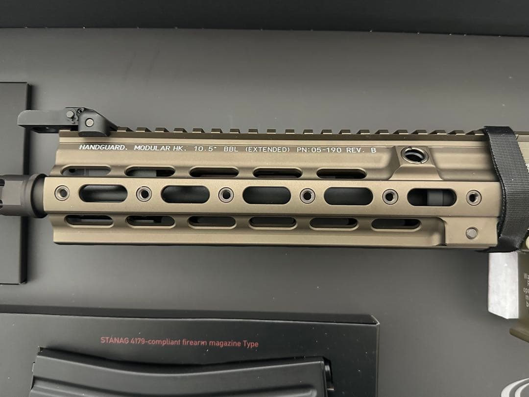 東京マルイ　次世代電動ガン　HK416デルタカスタム FDEカラー