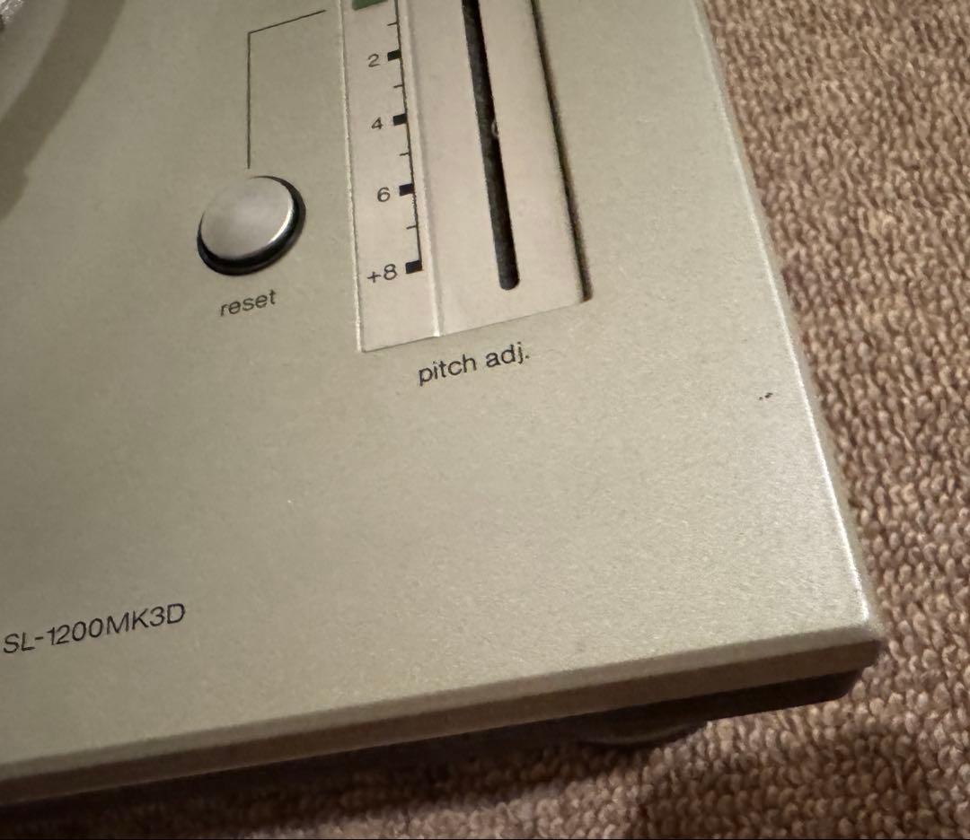 り*り様 Technics SL-1200MK3Dターンテーブル 起動、接続は確