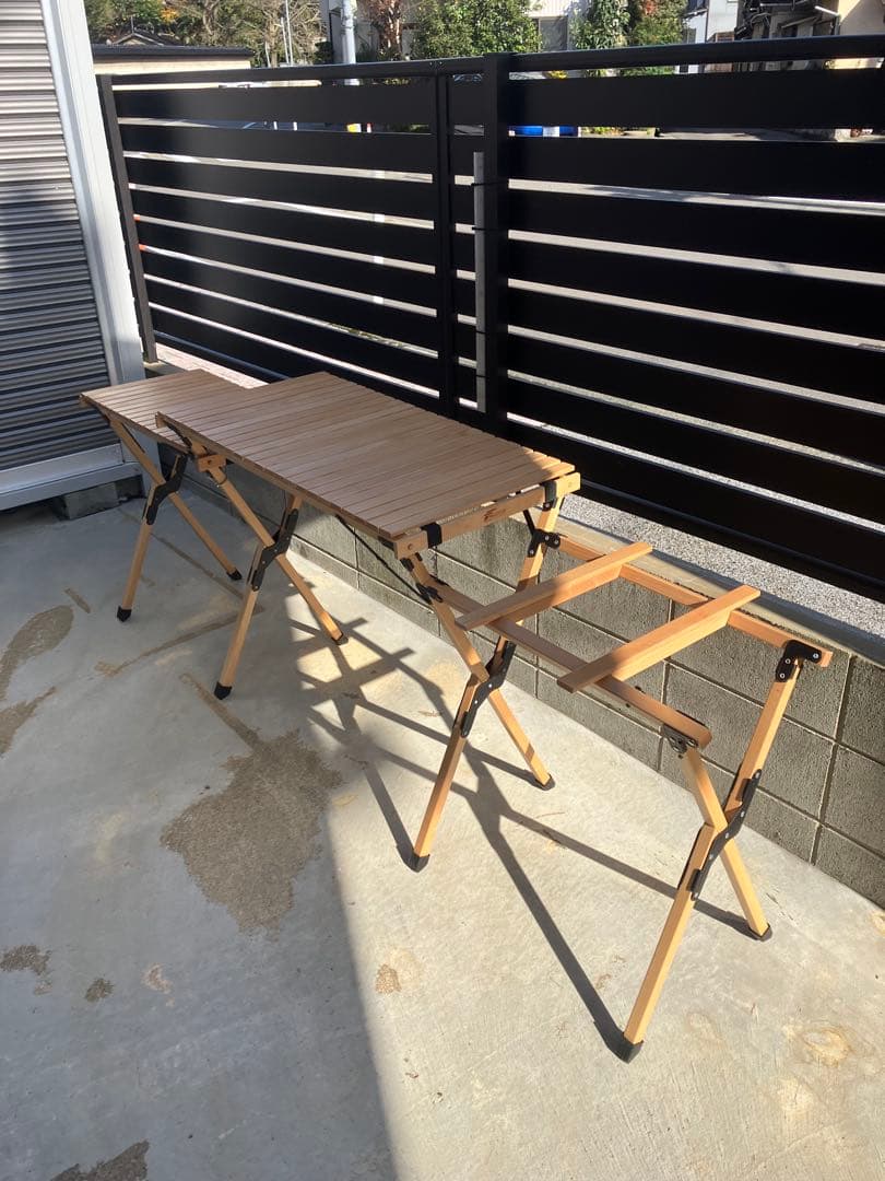 FIELDOOR ウッドロール　キッチンテーブル ツーバーナー対応