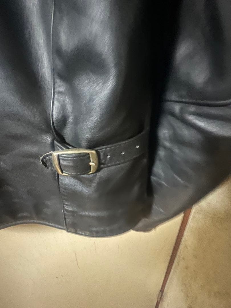 ペ*ニ様 VANSONシングルライダース TYPEーB タロンジッパー ヴィンテ