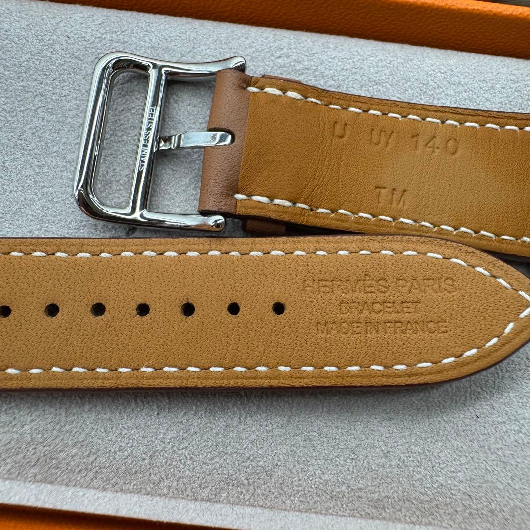 2414 Apple Watch エルメス　ゴールド　HERMES レザー
