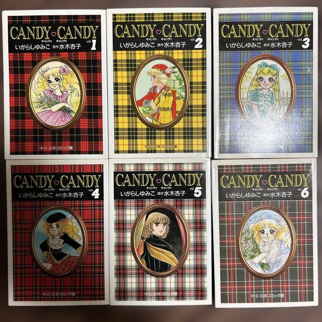 あ*！様 キャンディキャンディ文庫　全6巻セット❣️