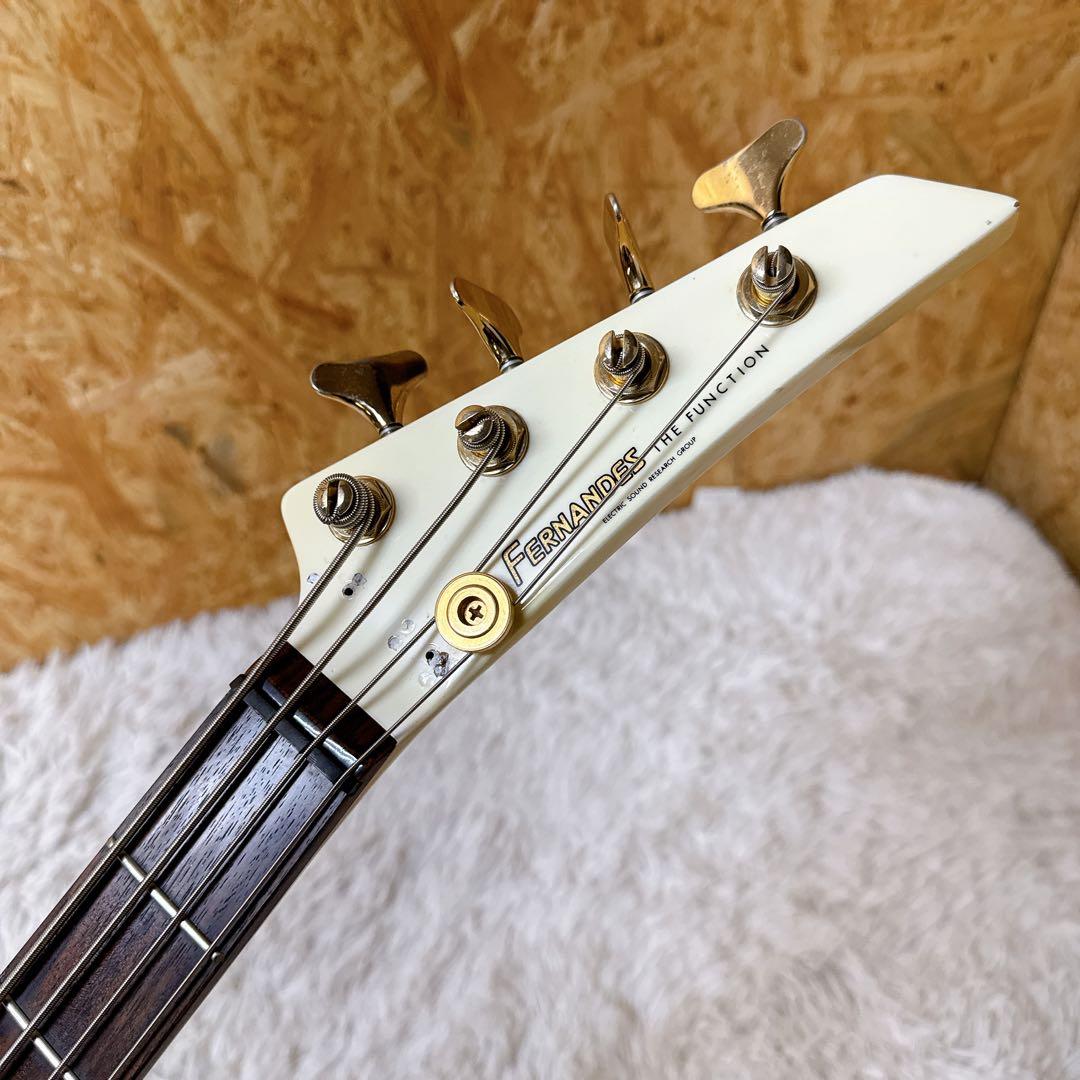 希少！FERNANDES BXB-75 エクスプローラーベース ホワイト FGI