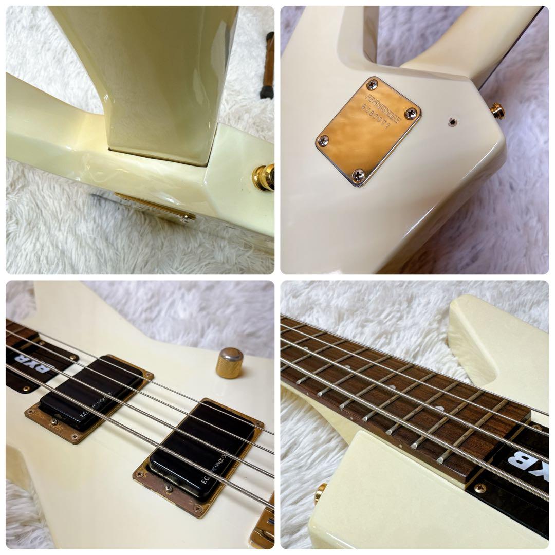 希少！FERNANDES BXB-75 エクスプローラーベース ホワイト FGI