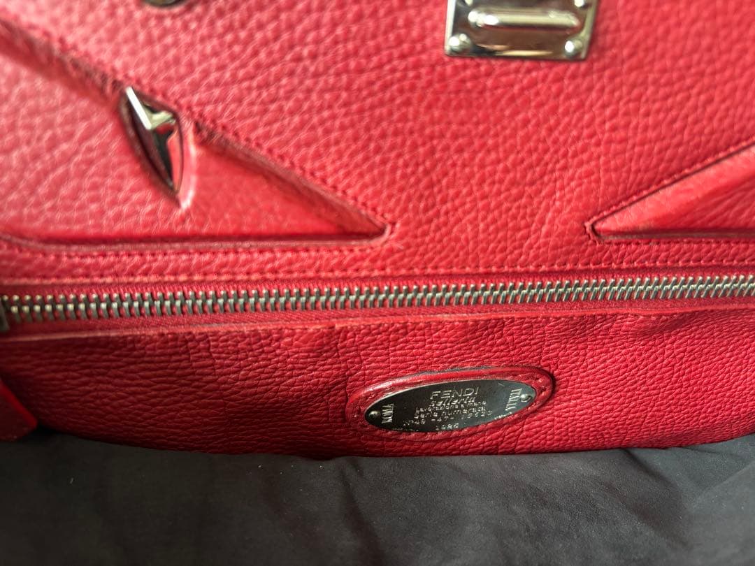 FENDI フェンディ　ピーカブー　モンスター　セルリア