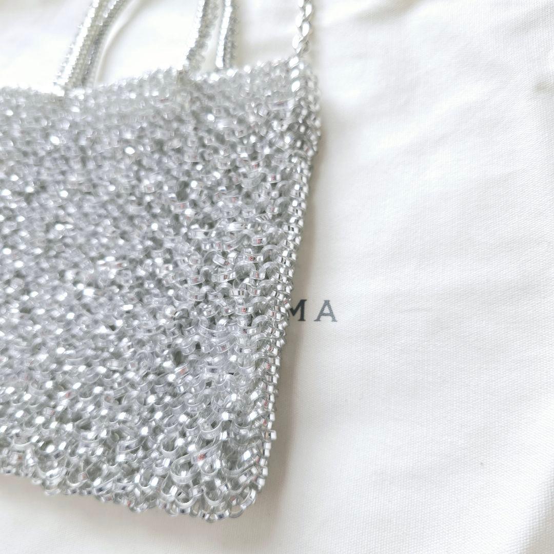 ANJU様✨アンテプリマ ミニアトゥーラ シルバー ショルダーバッグ