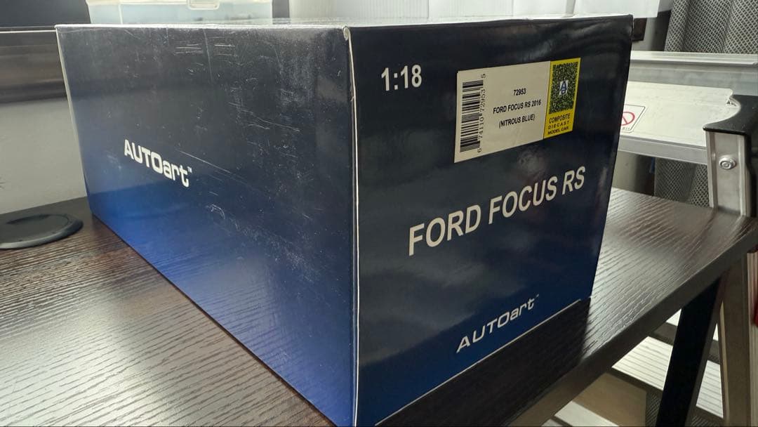 ミニカー Ford Focus RS 1:18 AUTOart Nitrous Blue